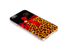 Coque souple NOEUD LEOPARD pour iphone 6 ( 4.7 )