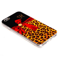 Coque souple NOEUD LEOPARD pour iphone 6 ( 4.7 )