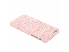 Coque rigide ZEBRA rose pour iPhone 6 ( 4.7 )