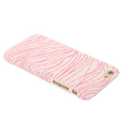 Coque rigide ZEBRA rose pour iPhone 6 ( 4.7 )