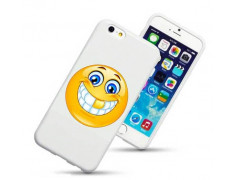 Coque rigide CRAZY SMILEY pour iPhone 6 (4.7)