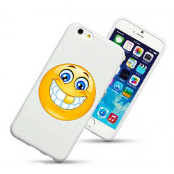 Coque rigide CRAZY SMILEY pour iPhone 6 (4.7)