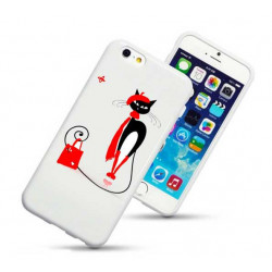 Coque rigide WINTER CAT pour iPhone 6 (4.7)