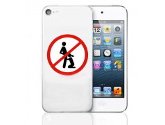 Coque Made in france WARNING pour iPhone 5 et 5S