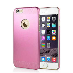 Coque rigide ALUMINIUM rose pour iPhone 6 ( 4.7 )