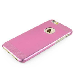 Coque rigide ALUMINIUM rose pour iPhone 6 ( 4.7 )