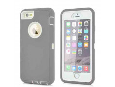 Coque semi rigide HYBRID noire avec protection écran pour iPhone 6 ( 4.7 )