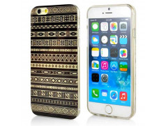 Coque souple BLACK TRIBAL pour iPhone 6 ( 4.7 )