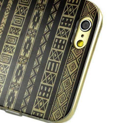 Coque souple BLACK TRIBAL pour iPhone 6 ( 4.7 )