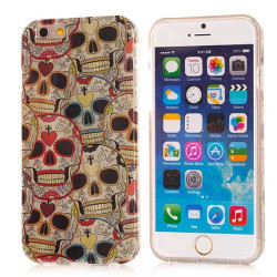 Coque souple BONES 2 pour iPhone 6 ( 4.7 )