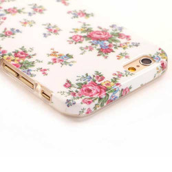 Coque souple FLEURS 4 pour iPhone 6 ( 4.7 )