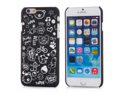 Coque souple CARTOON noire pour iPhone 6 ( 4.7 )