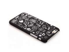 Coque souple CARTOON noire pour iPhone 6 ( 4.7 )