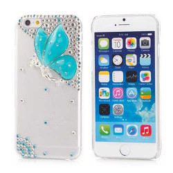 Coque STRASS PAPILLON pour iPhone 6 ( 4.7 )