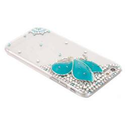 Coque STRASS PAPILLON pour iPhone 6 ( 4.7 )