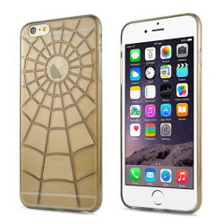 Coque souple SPIDER grise pour iPhone 6 ( 4.7 )