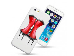 Coque rigide CORSET ROUGE pour iPhone 5 et 5S