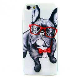 Coque DOG colorful pour iPhone 5 et 5S