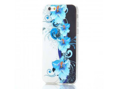 Coque FLEURS BLEUES pour iPhone 6 ( 4.7 )