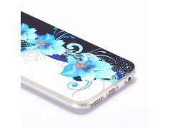 Coque FLEURS BLEUES pour iPhone 6 ( 4.7 )