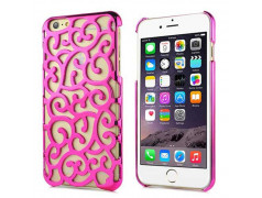 Coque FASHON FLOWER rose pour iPhone 6 ( 4.7 )