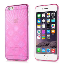 Coque souple POWDER rose pour iPhone 6 ( 4.7 )