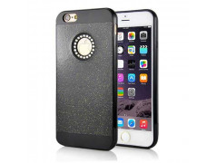 Coque souple HOLE LUXURY noire pour iPhone 6 et 6S