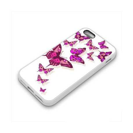 Coque VOL PAPILLONS pour iPhone 5 et 5S