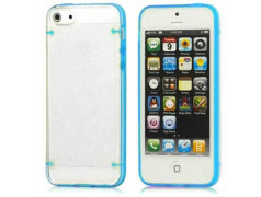 Coque phosphorescente bleue pour iPhone 5 et 5S