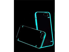 Coque phosphorescente bleue pour iPhone 5 et 5S