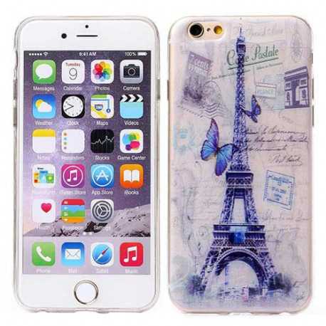 Coque souple TOUR EIFFEL pour iPhone 6 et 6S