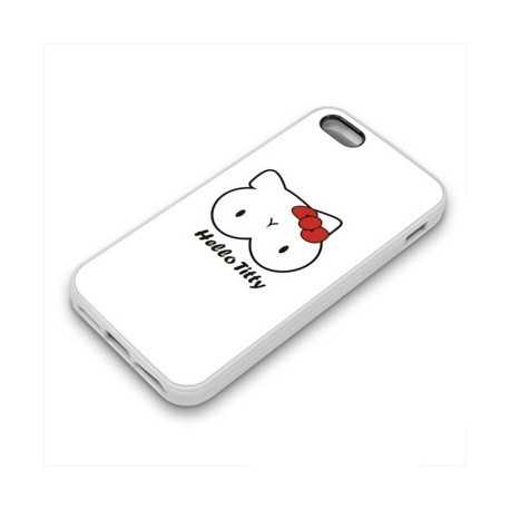 Coque HELLO TITTY pour iPhone 5 et 5S