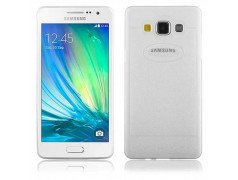 Coque souple SHINE argent pour Samsung Galaxy A3