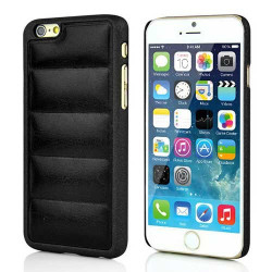 Coque rigide LUXURY noire pour iPhone 6 et 6S