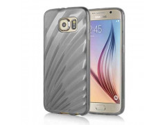 Coque souple COQUILLAGE noire pour Samsung Galaxy S6