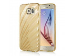 Coque souple COQUILLAGE or pour Samsung Galaxy S6