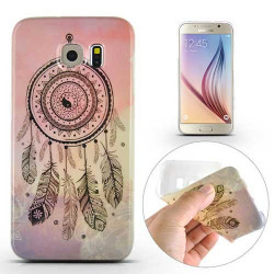 Coque souple DREAMCATCHER rose pour Samsung Galaxy S6