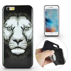 Coque souple LION pour iPhone 6 et 6S