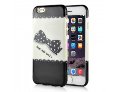 Coque souple NOEUD PAPILLON pour iPhone 6 et 6S