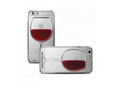 Coque CRYSTAL VERRE DE VIN en relief pour iPhone 6 et iPhone 6S