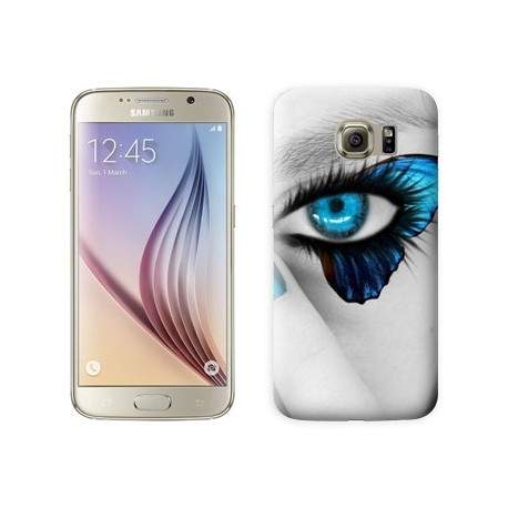 Coque bleu eyes pour Samsung Galaxy S7 EDGE