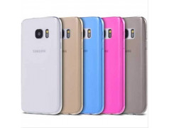 Coque silicone CRYSTAL verte pour samsung galaxy S7