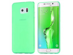 Coque silicone CRYSTAL verte pour samsung galaxy S7