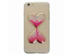 Coque SABLIER PAILLETE ROSE pour iPhone 5, 5S, 5C, SE