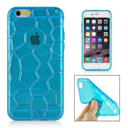 Coque souple CUBE WATER bleue pour iPhone 6 et iPhone 6S