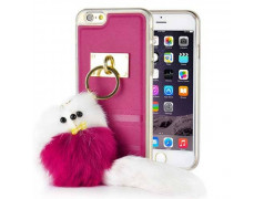 Coque FOX rose pour iPhone 6 et iPhone 6 plus