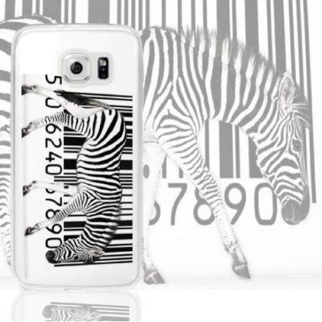 Coque ZEBRE CODE BARRE pour samsung galaxy S7