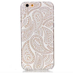 Coque souple transparente FLOWER pour iPhone 6 et iPhone 6S