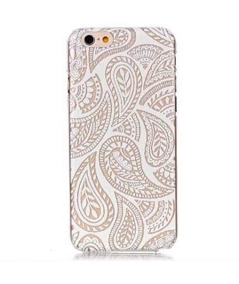 Coque souple transparente FLOWER pour iPhone 6 et iPhone 6S