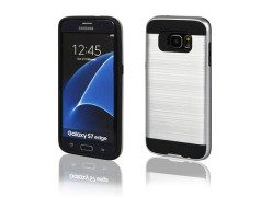 Coque METAL argentée pour samsung galaxy S7 Edge